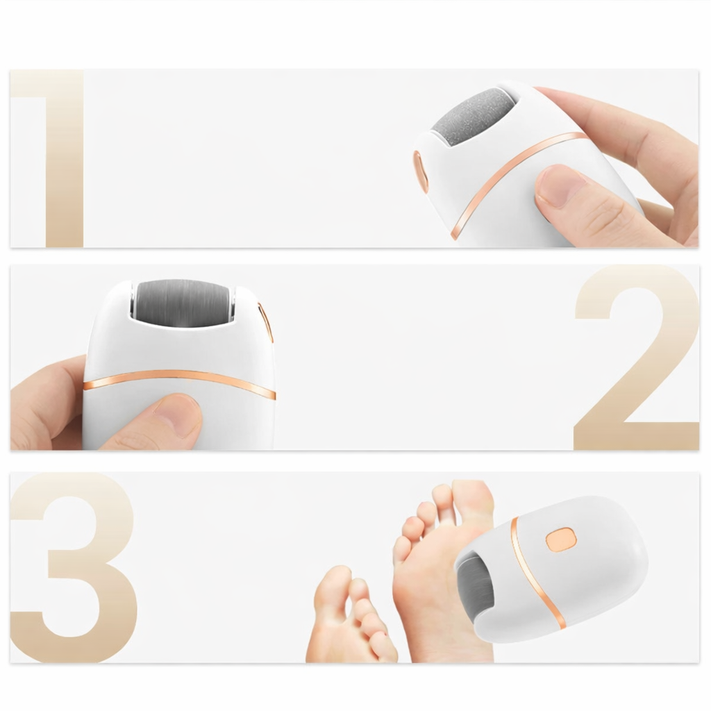 Elektryczny pilnik do pięt – domowy pedicure w 5 minut